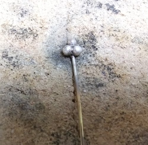 Judy Larson's Bali Style Earrings - , Contemporary Wire Jewelry, Stamping, Stamps, Butane Torch, Soldering, Solder, Drilling, Drill, Cool slightly before removing 